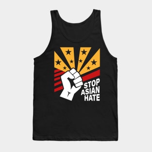 Crimes asian community supporter Stop Asian Hate Tank Top